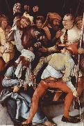 Matthias  Grunewald The Mocking of Christ (mk08) oil painting on canvas